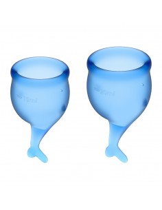 Tampony - Feel Secure Menstrual Cup (dark blue) - nie na sklep - 1 2