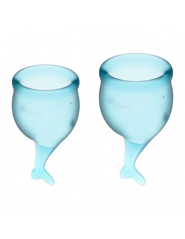 Tampony - Feel Secure Menstrual Cup (light blue) - nie na sklep - 2