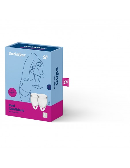 Tampony - Feel Confident Menstrual Cup (transparent) - nie na sklep - 1