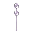 Zestaw kulek dopochwowych Valkyrie Purple - 4 wymienne kulki 25-55 g, hipoalergiczny silikon, średnica 2,9 cm - 4