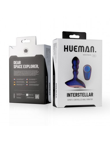 Masażer prostaty Hueman - Interstellar Anal Vibrator - Masażery i stymulatory prostaty - 1