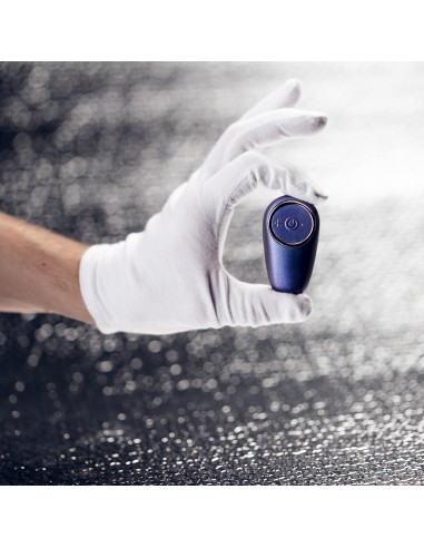 Wibrujący korek analny Hueman - Deep Space Vibrating Anal Plug - Kulki i korki analne wibrujące - 8