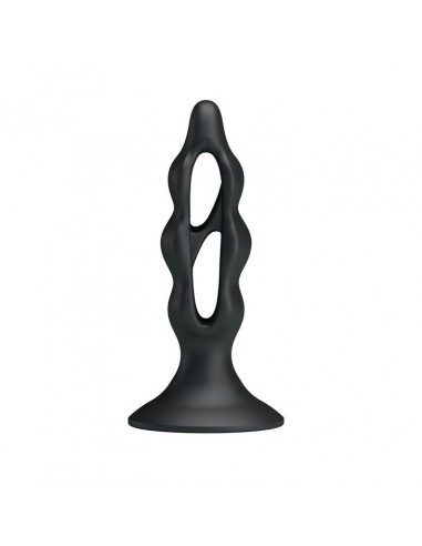 Korek analny zatyczka BAILE - Silicone Butt Plug - Korki analne silikonowe - 2