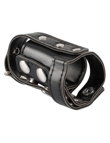 Pierścień w stylu uprzęży Ball Stretcher with Separator - Pierścienie erekcyjne niewibrujące - 4