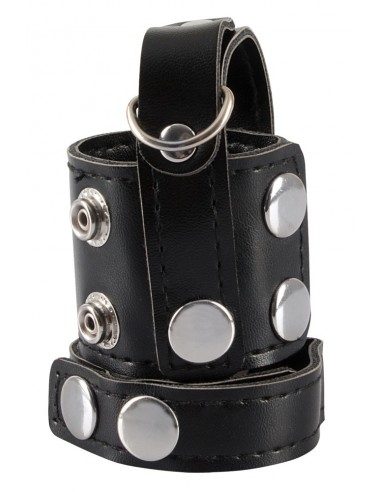 Pierścień w stylu uprzęży Ball Stretcher with Separator - Pierścienie erekcyjne niewibrujące - 5