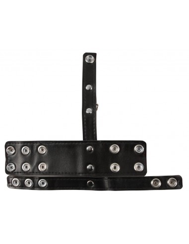 Pierścień w stylu uprzęży Ball Stretcher with Separator - Pierścienie erekcyjne niewibrujące - 9