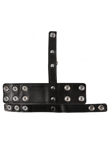 Pierścień w stylu uprzęży Ball Stretcher with Separator - Pierścienie erekcyjne niewibrujące - 9