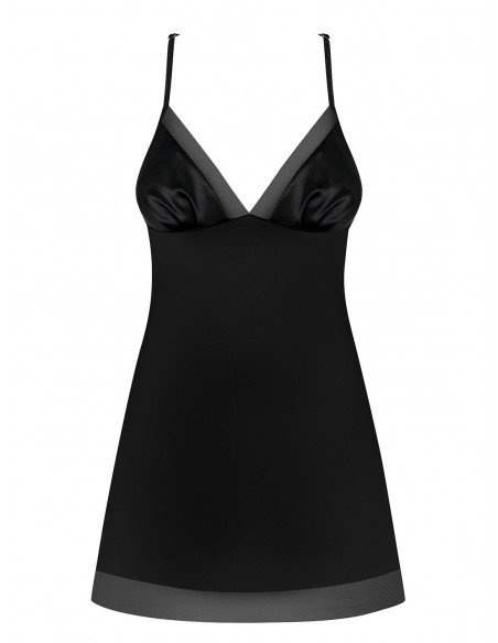 Alifini koszulka i stringi czarna L/XL - Koszule nocne - 5