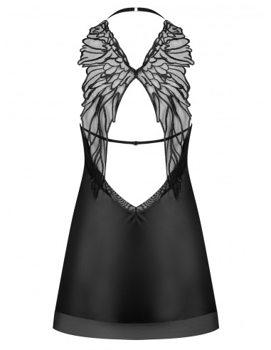 Alifini koszulka i stringi czarna L/XL - Koszule nocne - 6