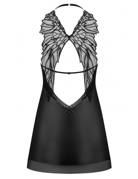 Alifini koszulka i stringi czarna L/XL - Koszule nocne - 6