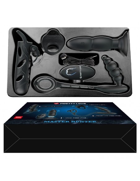 Zestaw akcesoriów do stymulacji MASTER HUNTER - Śmieszne gadżety, prezenty - 7