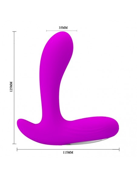 Masażer prostaty PRETTY LOVE - BACKIE 30 FUNCTION - Masażery i stymulatory prostaty - 5