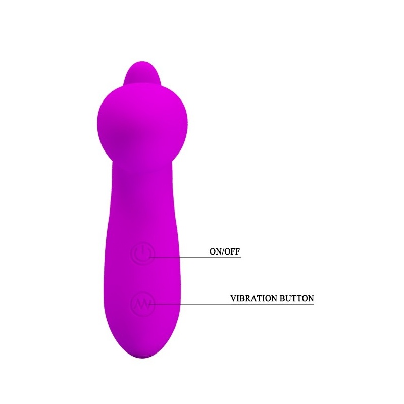 Masażer prostaty Backie 30 Function z podwójną stymulacją, 12,5 cm - 6