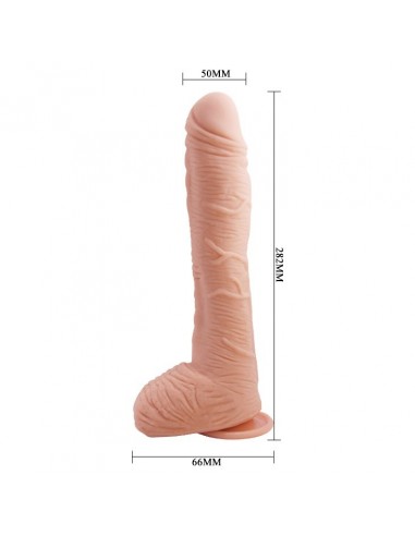 Realistyczne Dildo CYBERSKÓRA BAILE- Beautiful ALEX 10.6'' Flesh - Dilda z cyberskóry - 3