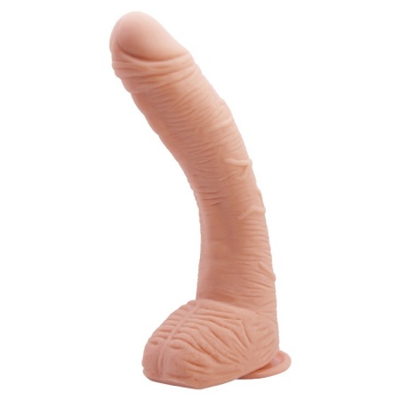 Dildo Beautiful ALEX 28 cm z przyssawką i anatomicznym zakrzywieniem - 5