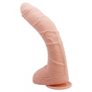 Dildo Beautiful ALEX 28 cm z przyssawką i anatomicznym zakrzywieniem - 7