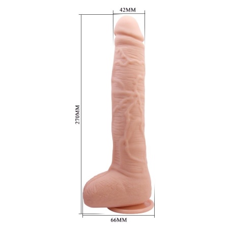 Dildo realistyczne Beautiful DICK 11'' z przyssawką, 28 cm, TPR - 8