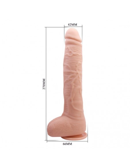 Realistyczne Dildo CYBERSKÓRA BAILE- Beautiful DICK 10.6'' Flesh - Dilda z cyberskóry - 8