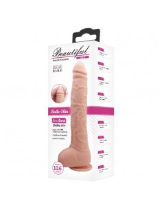 Realistyczne Dildo CYBERSKÓRA BAILE- Beautiful DICK 10.6'' Flesh - Dilda z cyberskóry - 1 2