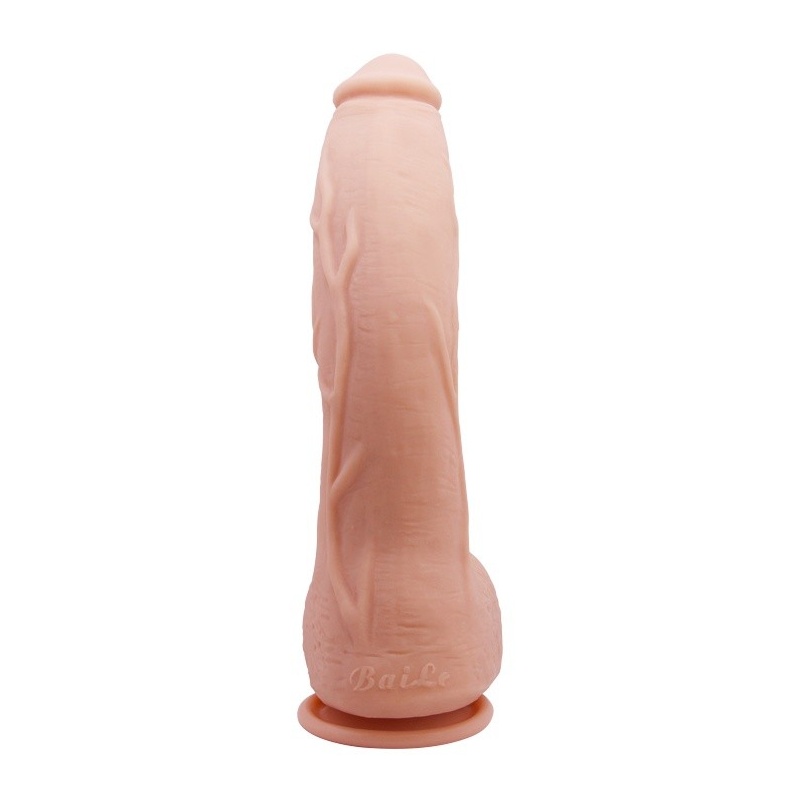Dildo Beautiful Jack 10,2'' z zakrzywionym trzonem i przyssawką - 27 cm - 7