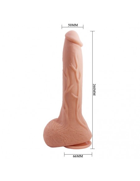 Realistyczne Dildo CYBERSKÓRA BAILE- Beatiful JACK 10,2'' - Dilda z cyberskóry - 11