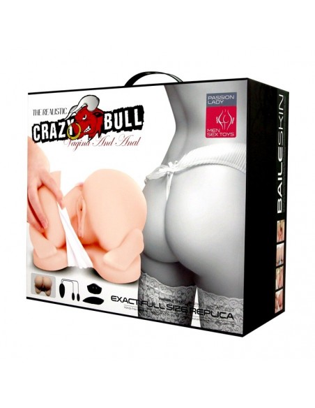Wibrująca Wypięta Pupa Crazy Bull- Passion Lady - Masturbatory i Sztuczne pochwy - 12