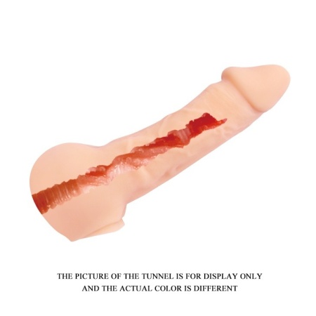 Stroker analny Bigger Man Plus z kanałem o głębokości 22 cm - 5
