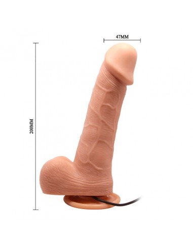 Realistyczny wibrator CYBERSKÓRA BARBARA Ken 7,8'' - Wibratory z cyberskóry - 7