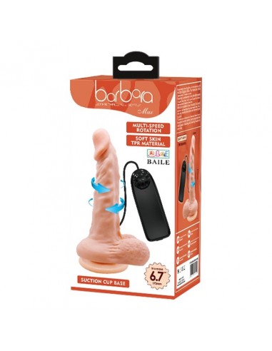 Realistyczny wibrator CYBERSKÓRA BAILE- BARBARA Max 6,7'' - Wibratory z cyberskóry - 7