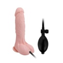 Nadmuchiwany wibrator Inflatable z przyssawką - 1