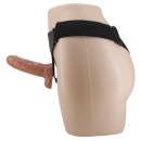 Dildo na pasku Ultra Passionate podwójne z wibracją, 16 cm - 5