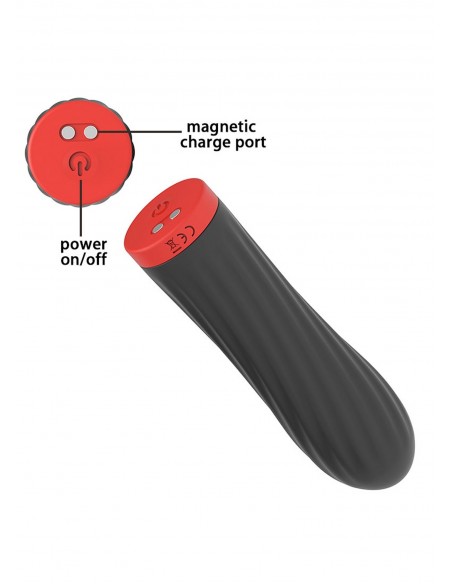 Potężny Mini Wibrator Przyjemny w Dotyku 10 Funkcji Wibracji - Wibratory Mini - 3