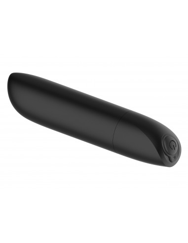 Wibrator mini Rechargeable Powerful Bullet Vibrator USB 20 Functions - Matt Black - Wibratory Mini - 6