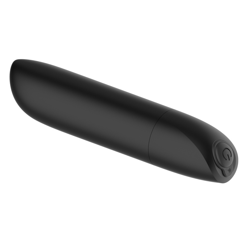 Wibrator punktowy Bullet USB 20 funkcji – kompaktowy, czarny matowy - 6