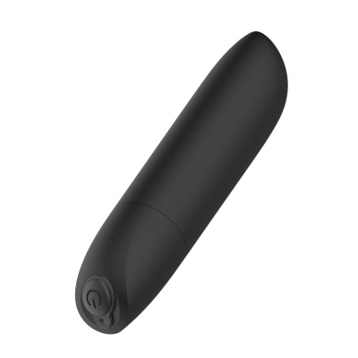 Wibrator punktowy Shine Black – USB, 20 funkcji, czarny - 1