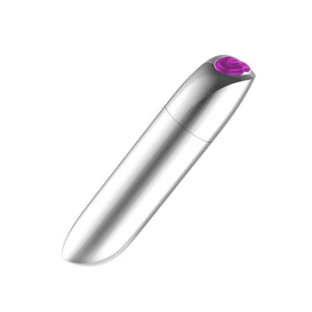 Wibrator punktowy Bullet kompaktowy srebrny - 1
