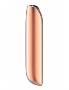 Wibrator mini Rechargeable Powerful Bullet Vibrator USB 20 Functions - Gold - Wibratory Mini - 1 2