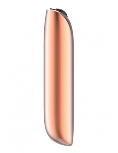 Wibrator mini Rechargeable Powerful Bullet Vibrator USB 20 Functions - Gold - Wibratory Mini - 2