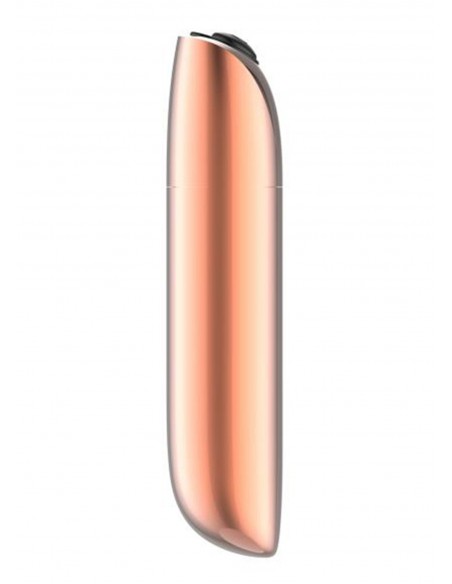 Wibrator mini Rechargeable Powerful Bullet Vibrator USB 20 Functions - Gold - Wibratory Mini - 2