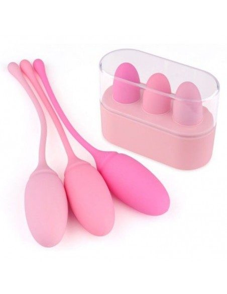 Jajeczko erotyczne Palline Vaginali Training Pleasure - Kulki Gejszy i Jajeczka Wibrujące - 1