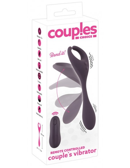 Stymulator punktu G Couples Choice RC Couple's Vib - Stymulatory i wibratory dla par - 2
