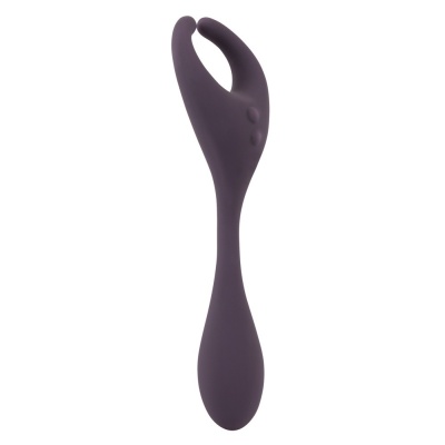 Wibrator dla par Couples Choice CC RC Couple's Vibr podwójny, ultra elastyczny, 18,5 cm - 1