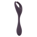 Wibrator dla par Couples Choice CC RC Couple's Vibr podwójny, ultra elastyczny, 18,5 cm - 1