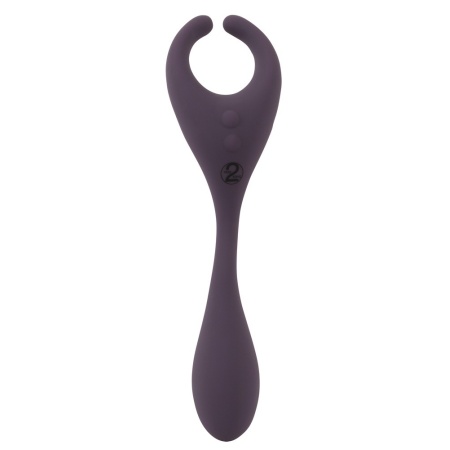 Wibrator dla par Couples Choice CC RC Couple's Vibr podwójny, ultra elastyczny, 18,5 cm - 8