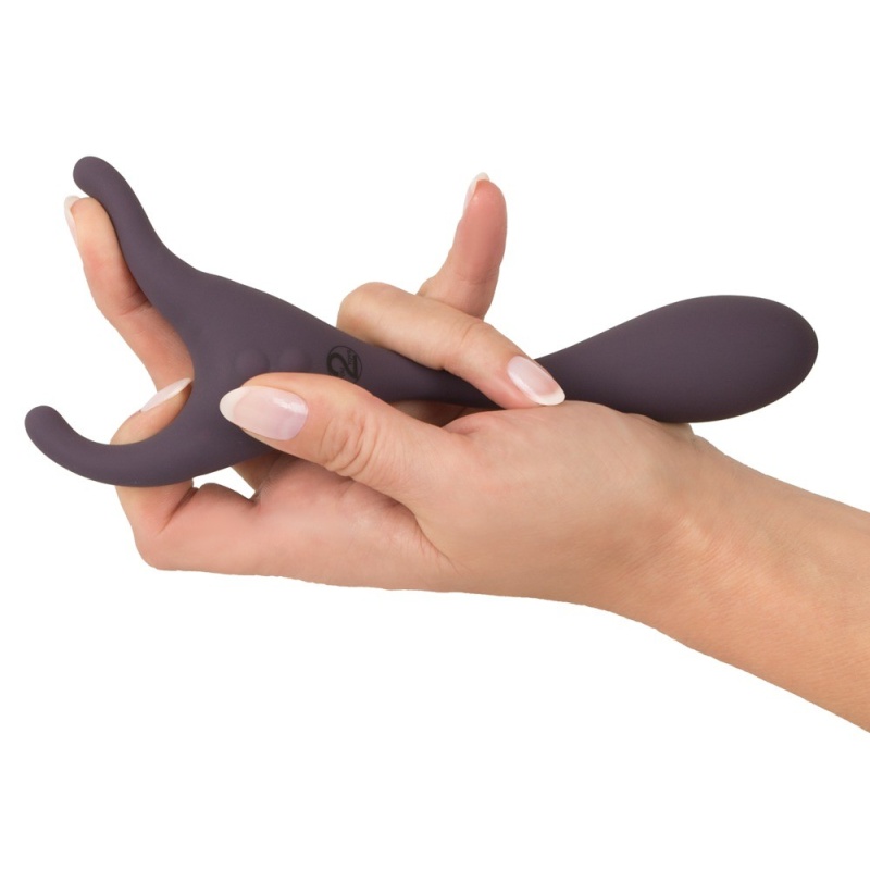 Wibrator dla par Couples Choice CC RC Couple's Vibr podwójny, ultra elastyczny, 18,5 cm - 11