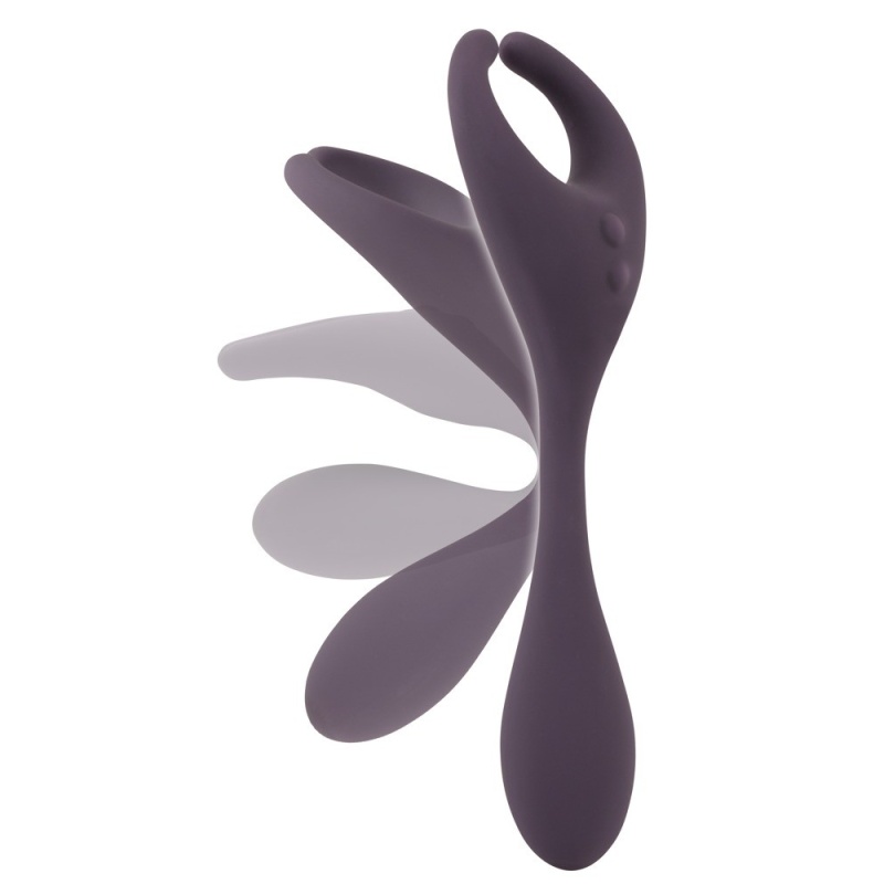 Wibrator dla par Couples Choice CC RC Couple's Vibr podwójny, ultra elastyczny, 18,5 cm - 12