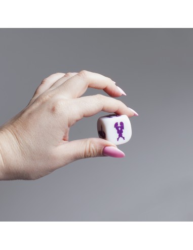 LESBIAN KAMASUTRA DIE 25 MM - Śmieszne gadżety, prezenty - 3