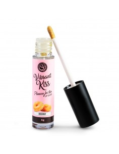 Błyszczyk do seksu oralnego LIP GLOSS VIBRANT KISS DOUGHNUT - Lubrykanty do seksu oralnego - 1 2