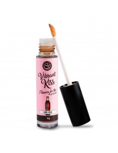 Błyszczyk do seksu oralnego LIP GLOSS VIBRANT KISS COLA - Lubrykanty do seksu oralnego - 1 2