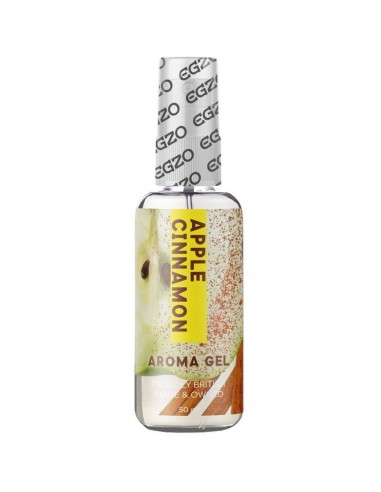 Smakowy Żel Intymny Egzo Apple Cinnamon Glide Oral 50 ml - Lubrykanty do seksu klasycznego - 1